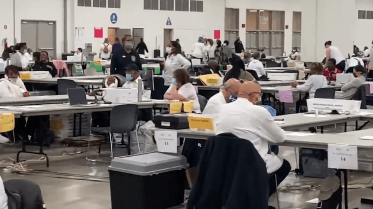 600 people are counting ballots in Wayne County