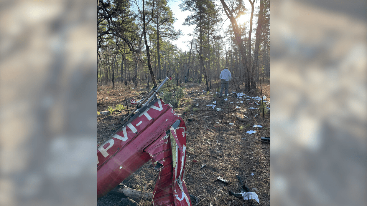 6ABC helicopter crash debris