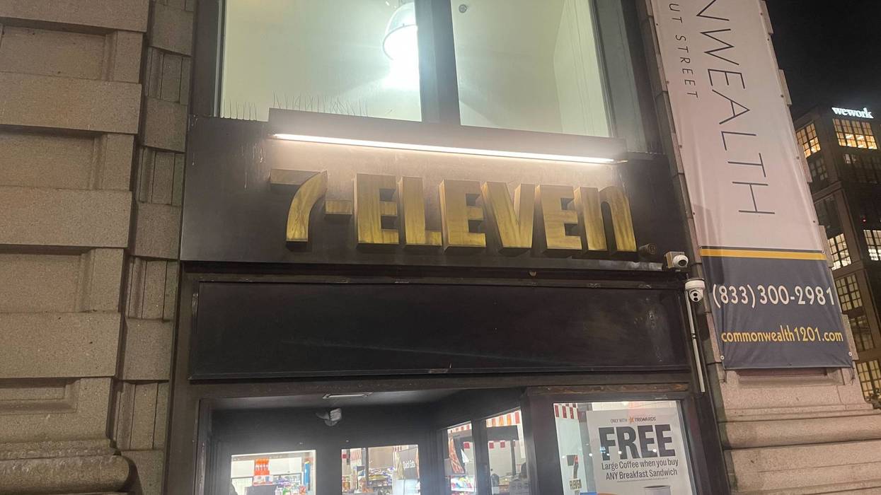 7-Eleven next to where woman was shot in Center City Friday evening