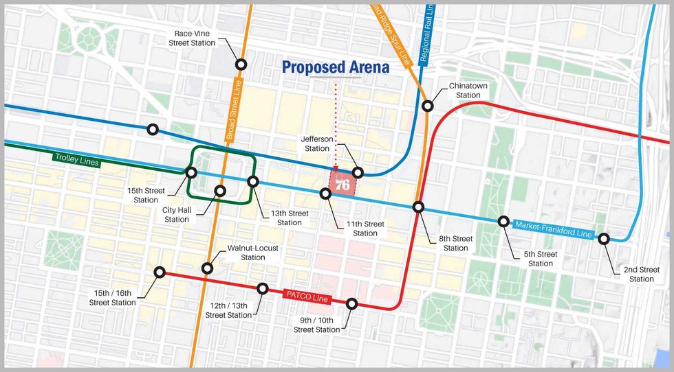 76ers announce plan to build $1.3B arena in Center City