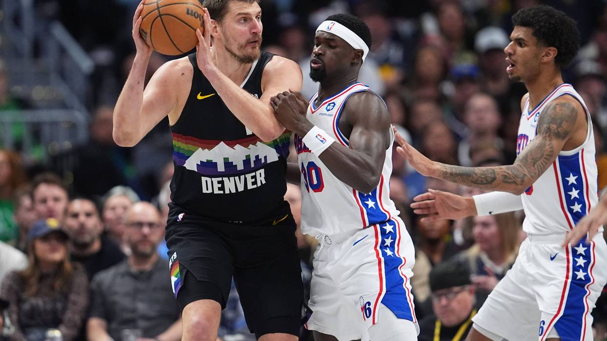 76ers Nuggets Basketball