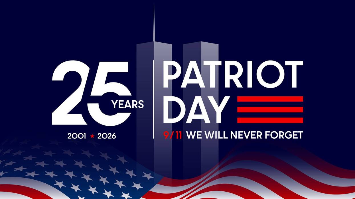 9 11 Patriot Day, 25 years anniversary poster, 2001 2026