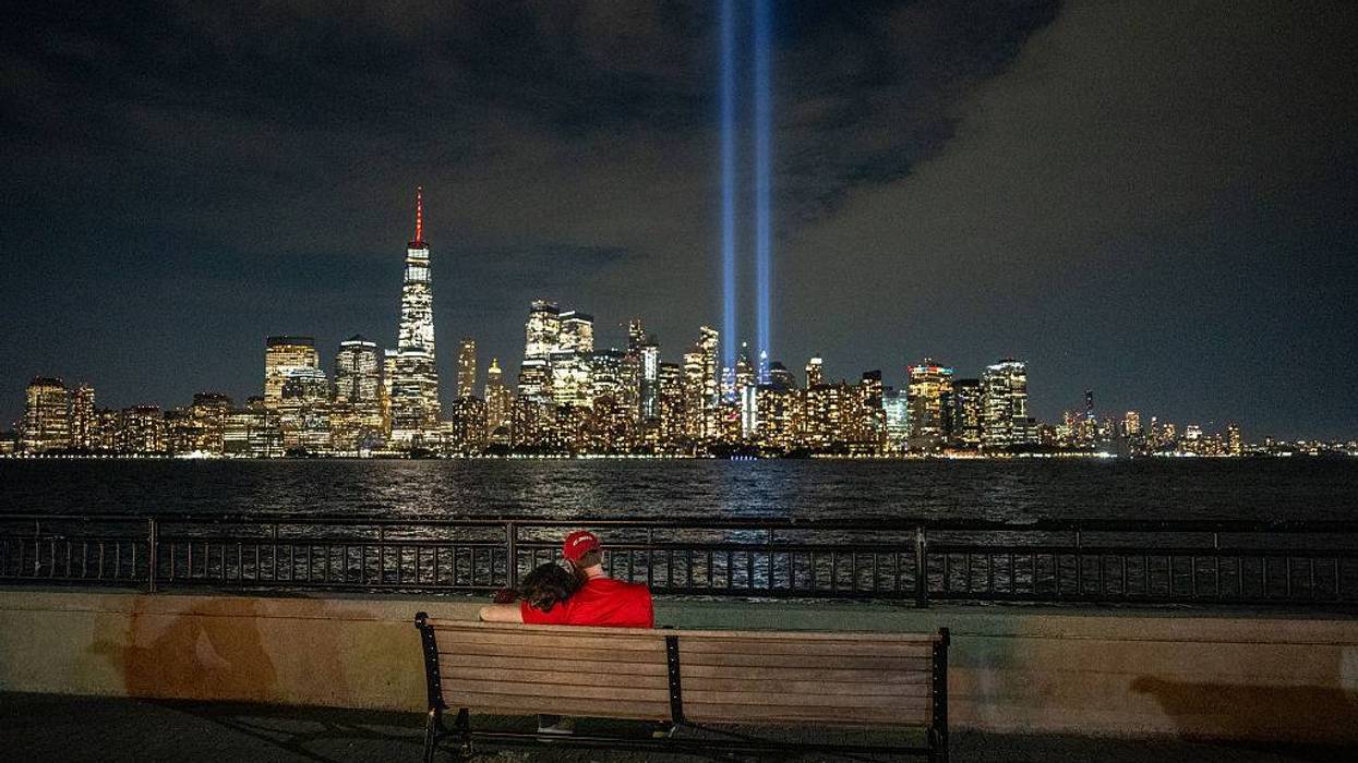 9/11 Tribute In Light Tested Ahead Of The 25th Anniversary Of The September 11th Attacks