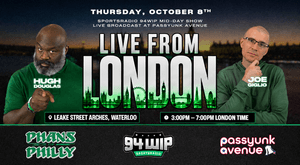 94WIP Takes Over London Ahead of Eagles vs. Jacksonville