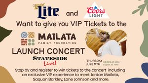 94WIP Ticket Runs: VIP tickets to the Mailata Family Foundation Launch Concert!