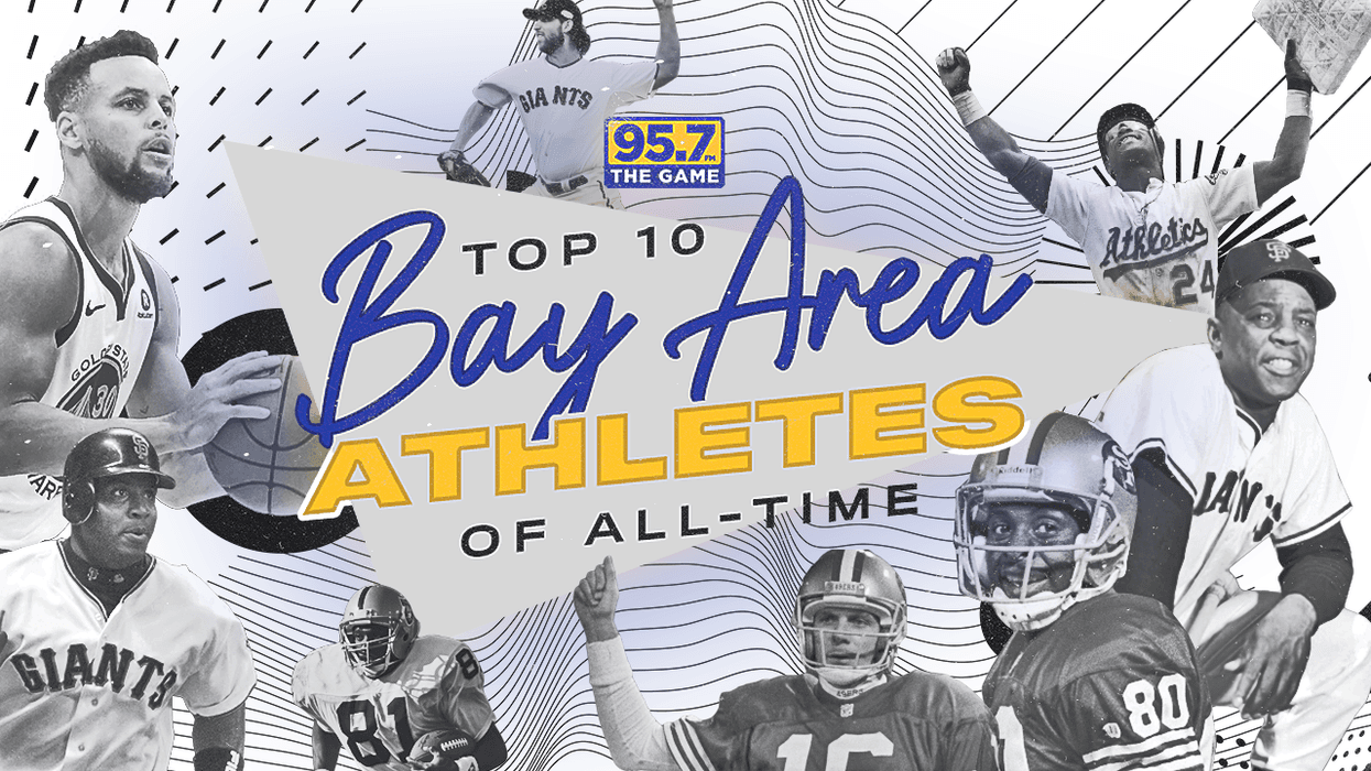 95.7 The Game's Top 10 List of All-Time Athletes