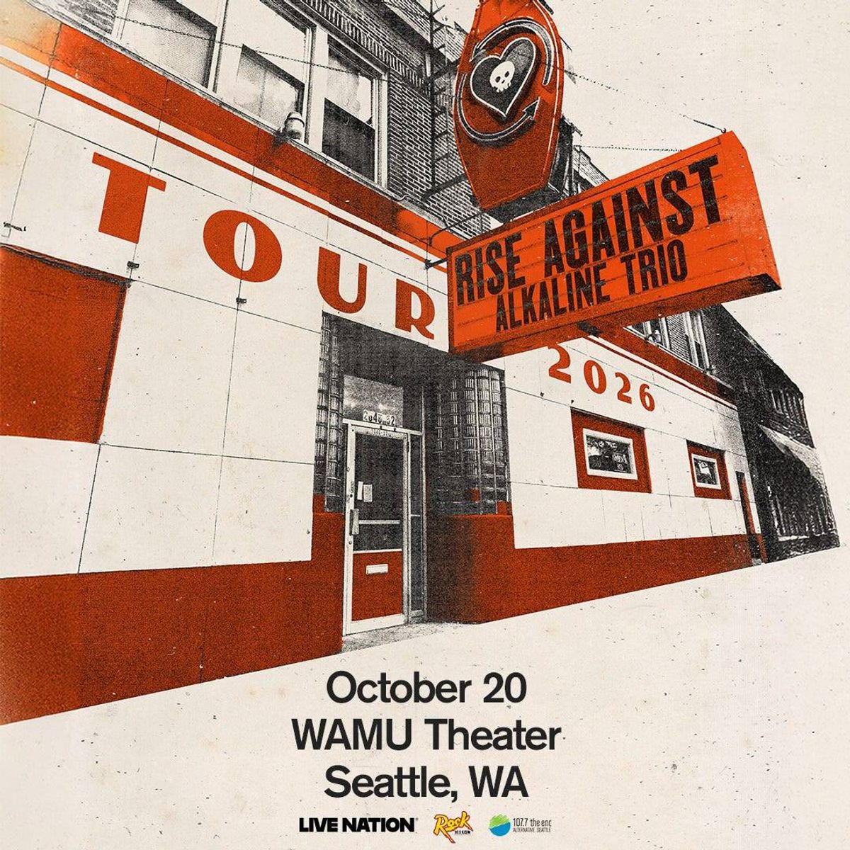 99.9 KISW Presents: Rise Against at WAMU Theater