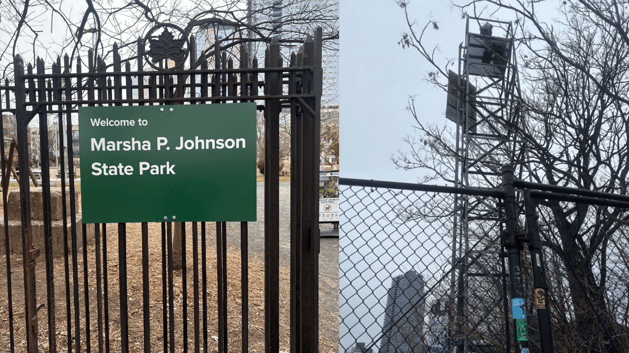 A 16-year-old boy fell to his death while scaling a tower in Marsha P. Johnson State Park in Williamsburg on Friday afternoon.