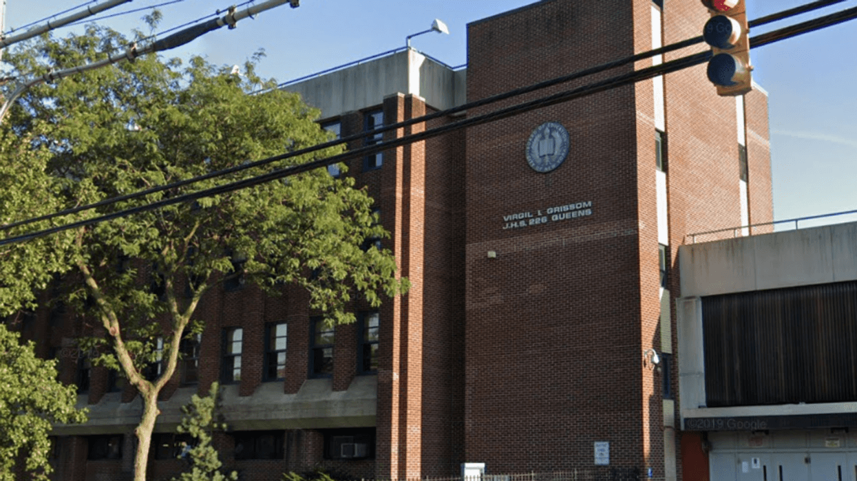 A 16-year-old boy was arrested Thursday for bringing a loaded gun to J.H.S. 226 Virgil I. Grissom School in South Ozone Park.