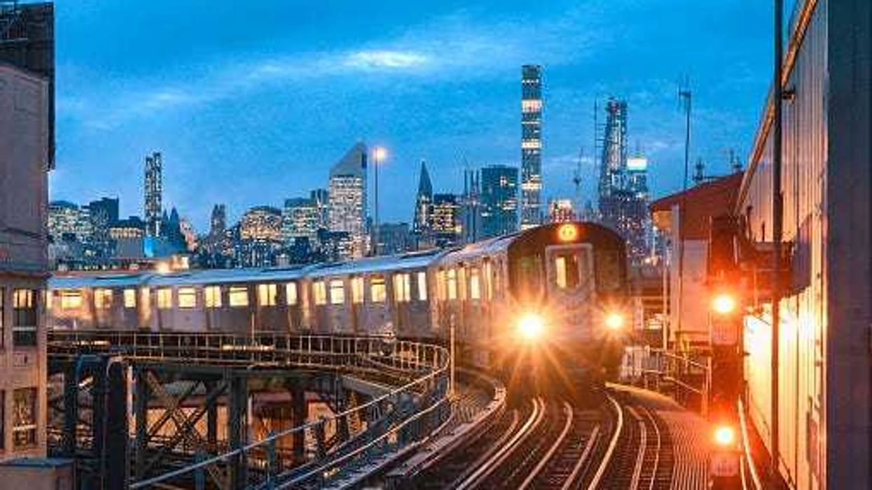 A 17-year-old boy was busted trying to subway surf on a 7 train in Queens Wednesday night.