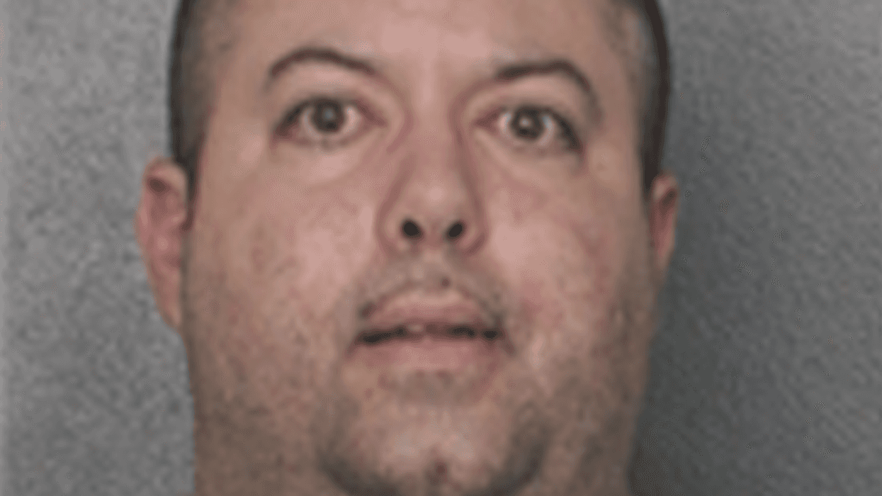 A 2014 mugshot of Garrett Santillo