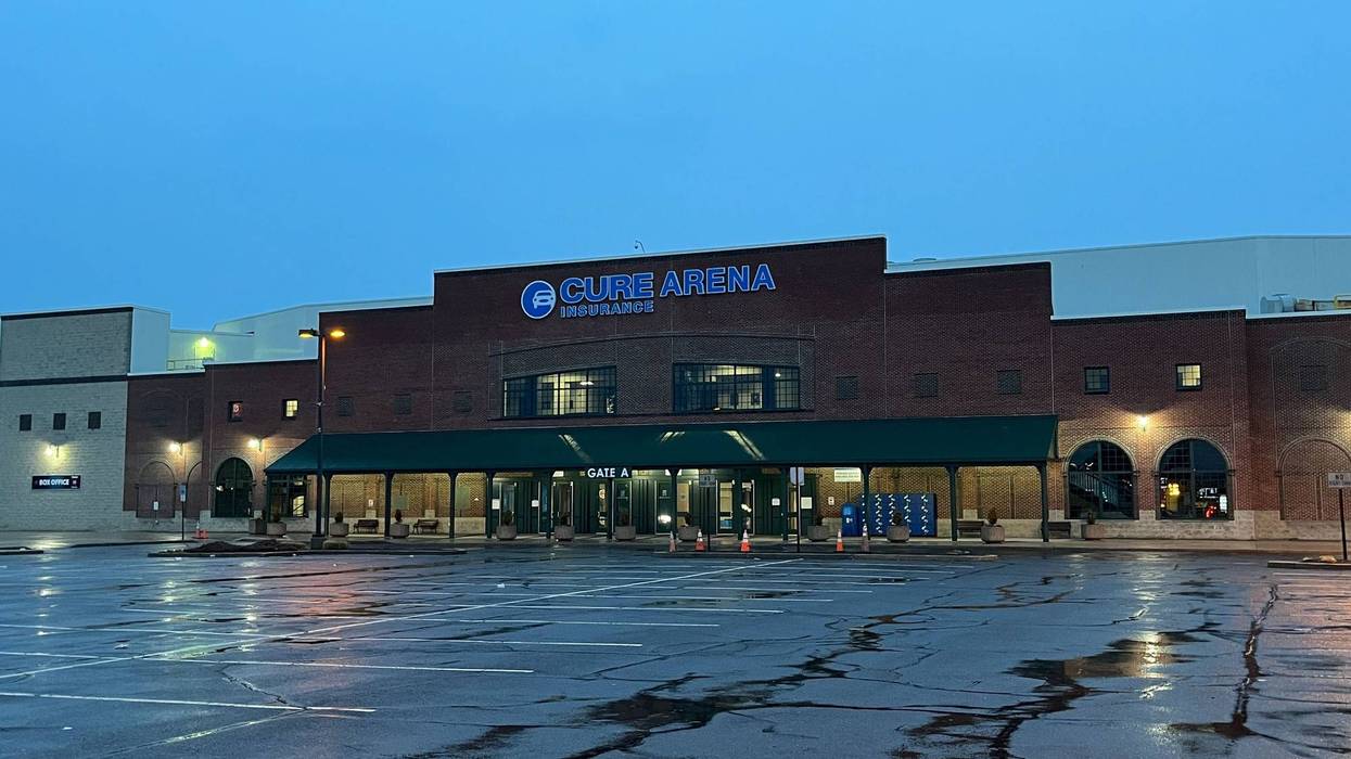 A 22-year-old man was fatally stabbed at a high school basketball tournament game at the CURE Insurance Arena in Trenton on Feb. 16, 2023.
