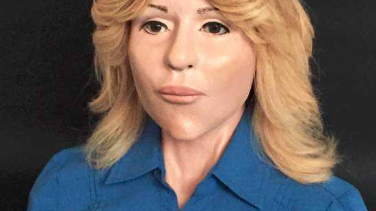 A 3-D facial approximation (created in 2017) of the National River Lady.