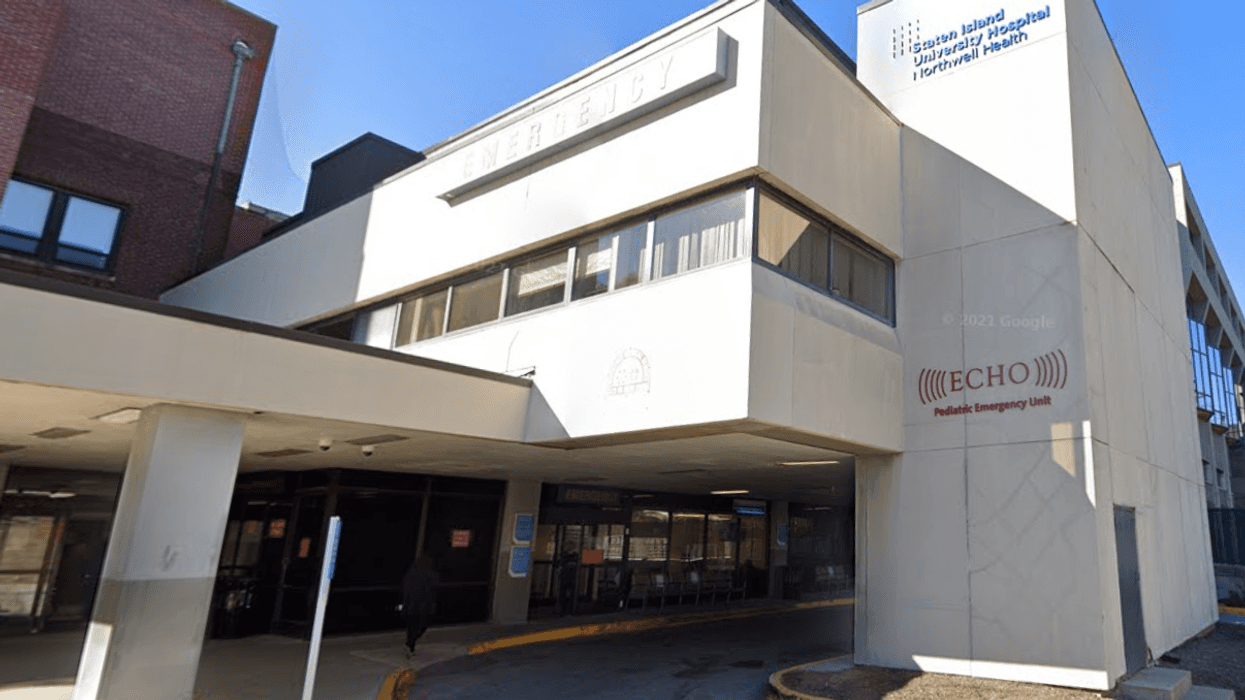 A 36-year-old man was left at Staten Island University South Hospital with a gunshot wound and eventually died.