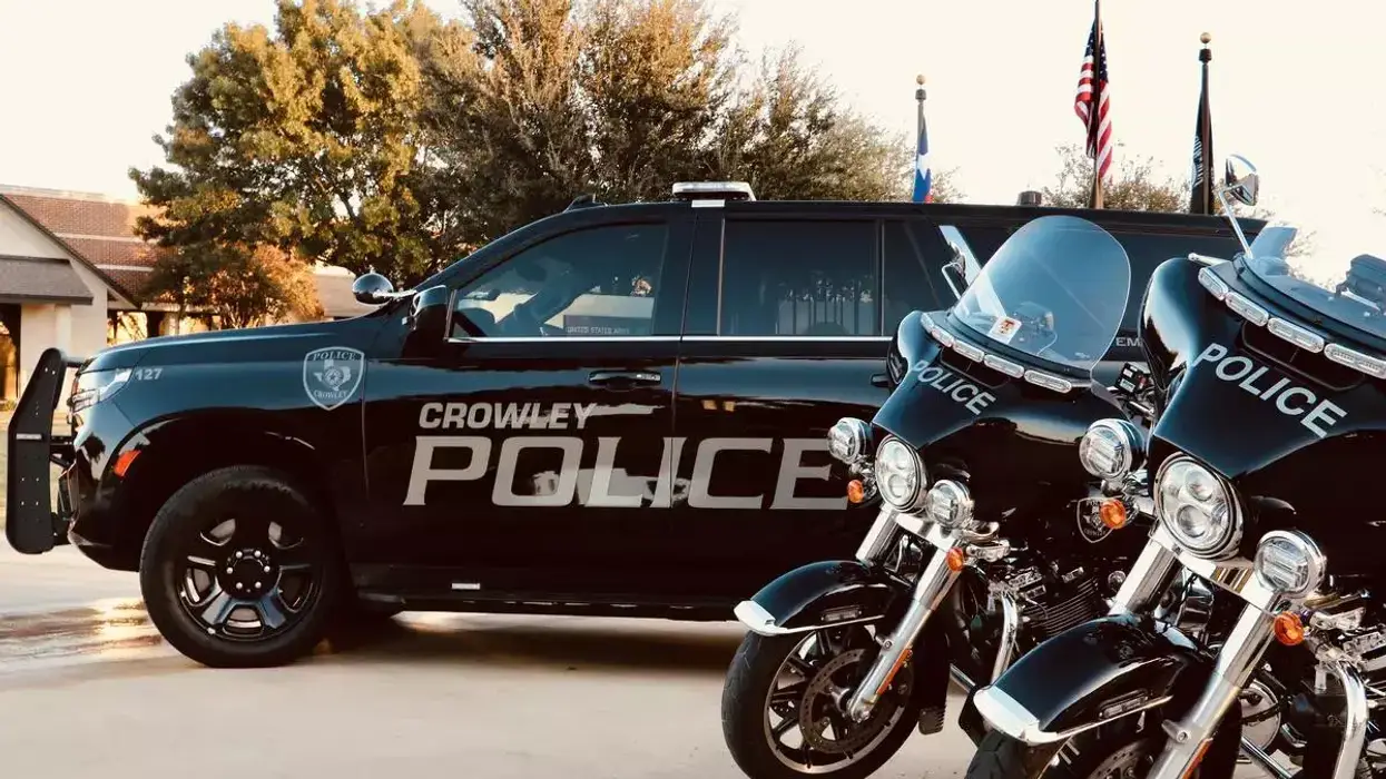A 6-year-old boy is safe and a suspect is in custody after a car was stolen with the child inside from a Crowley Walmart Fuel Center on Monday morning.