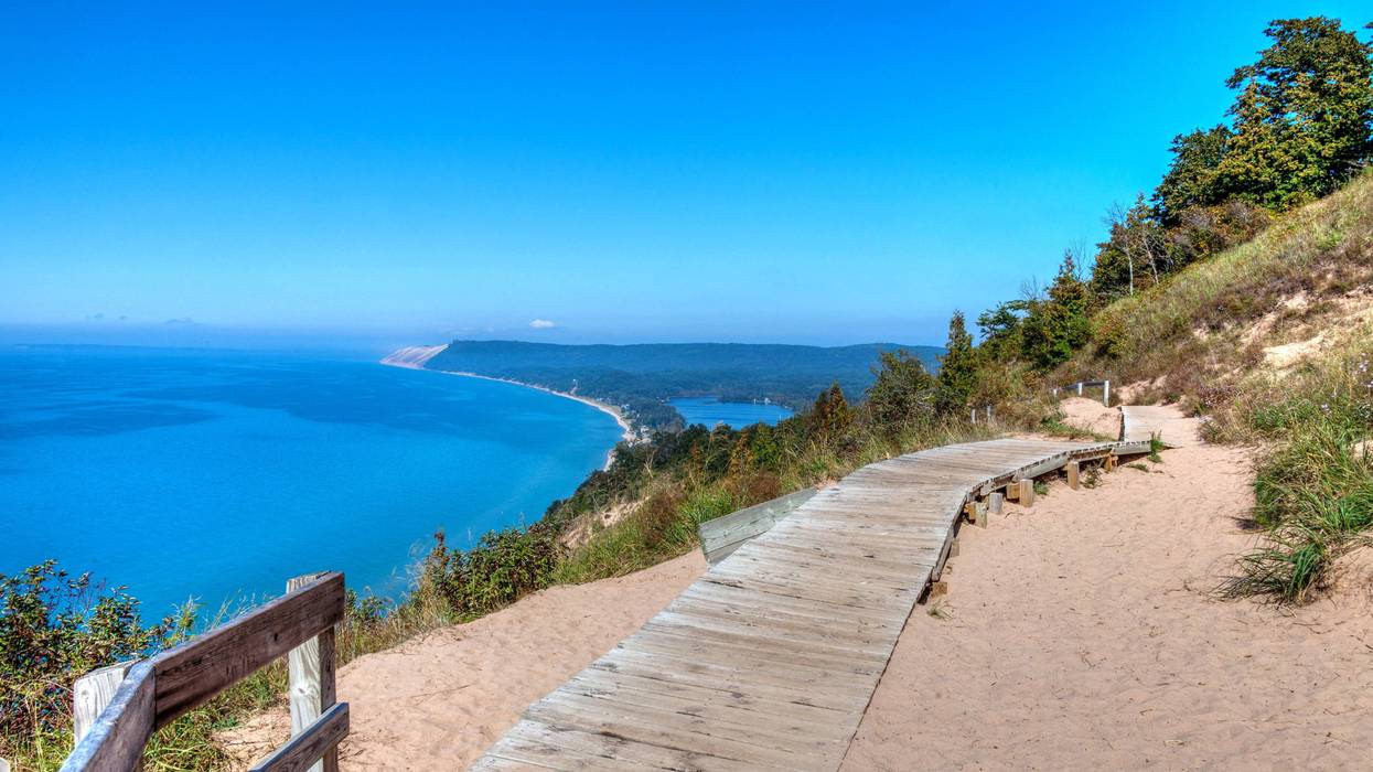 A 62-year-old man is facing up to six months in prison, a $5,000 fine and more after he was slapped with federal charges of vandalism and tampering at the Sleeping Bear Dunes National Lakeshore.