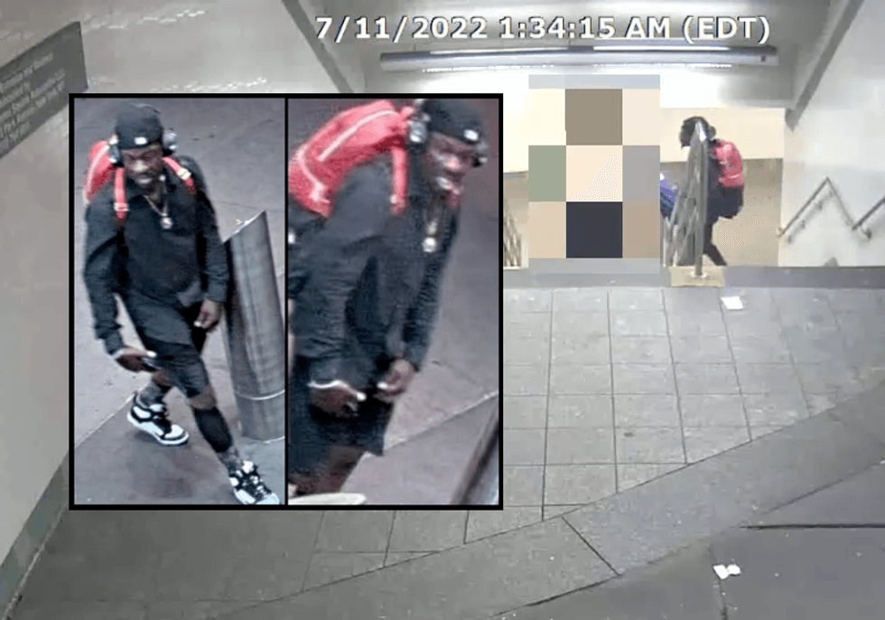 A 72-year-old man was sucker-punched and robbed on a staircase at the Times Square–42nd Street station on Monday, police said
