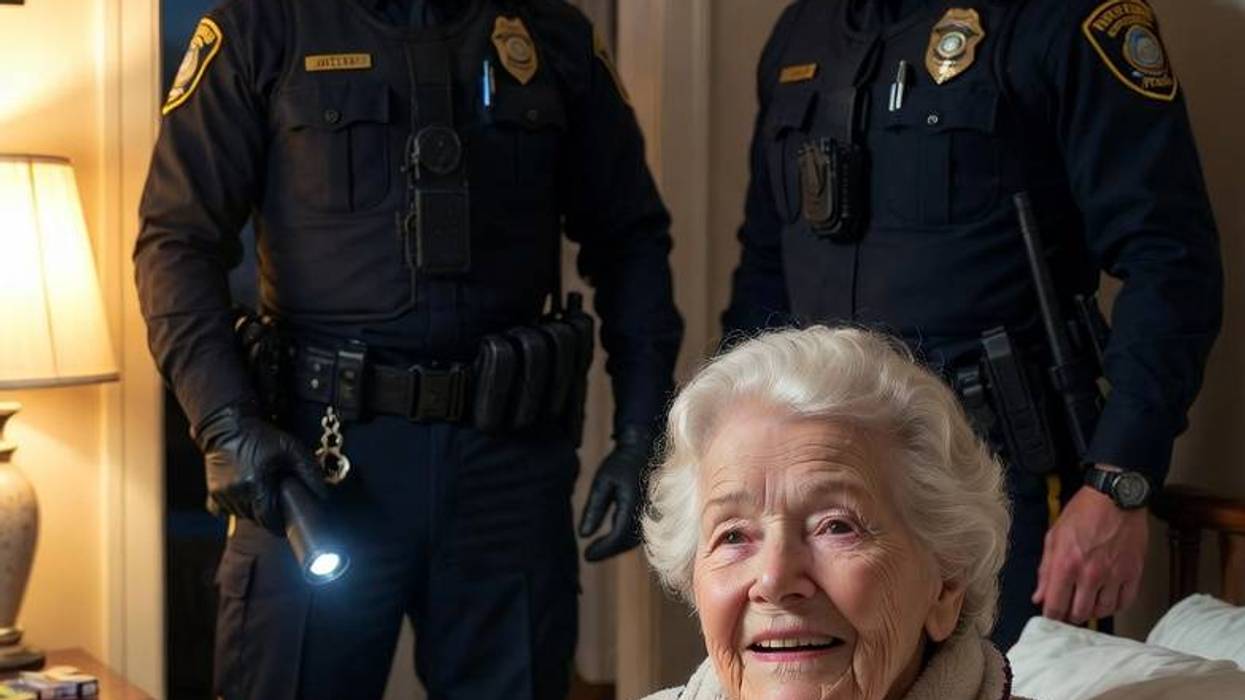 A 91-year-old woman in Westlake, Ohio, is safe after a police welfare check Thursday night revealed she had simply been too absorbed in trying to beat her high score on a bubble pop video game to answer her phone.