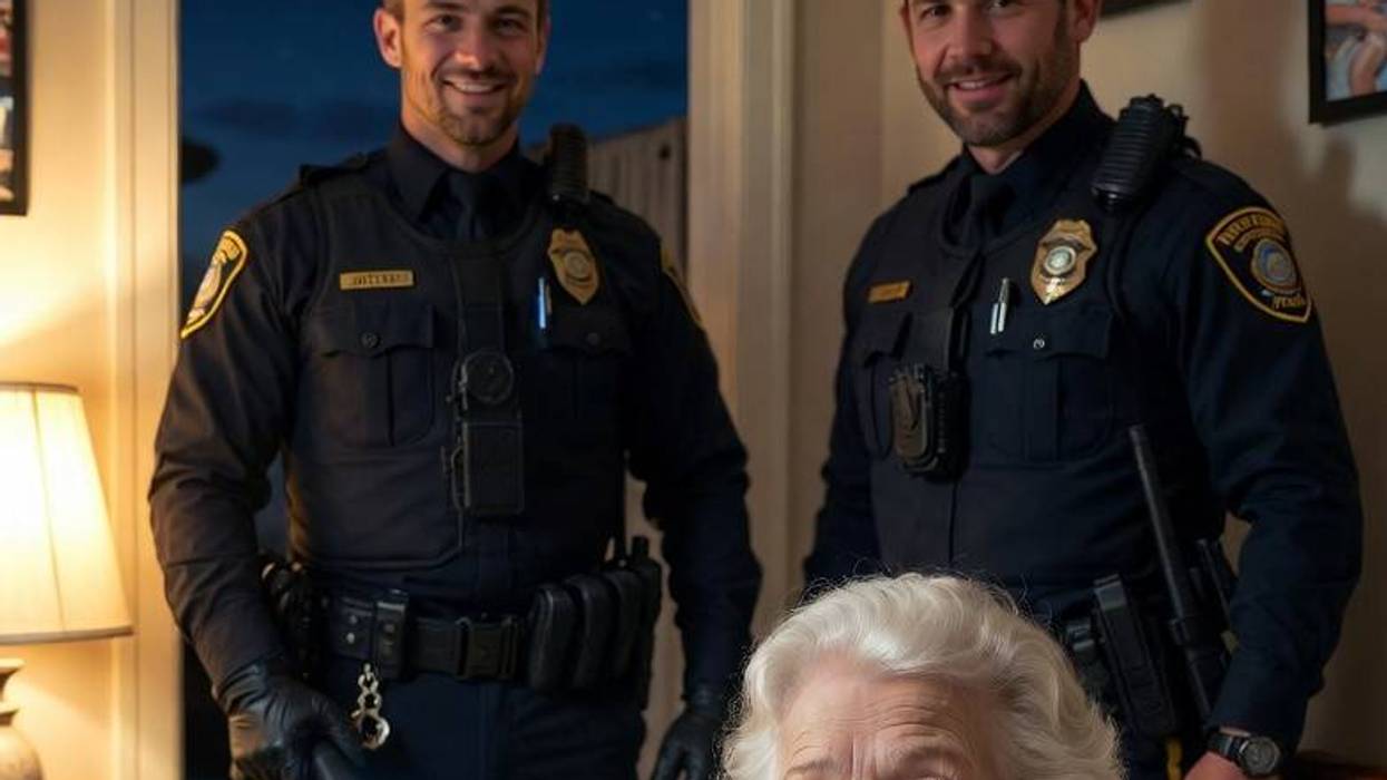 A 91-year-old woman in Westlake, Ohio, is safe after a police welfare check Thursday night revealed she had simply been too absorbed in trying to beat her high score on a bubble pop video game to answer her phone.