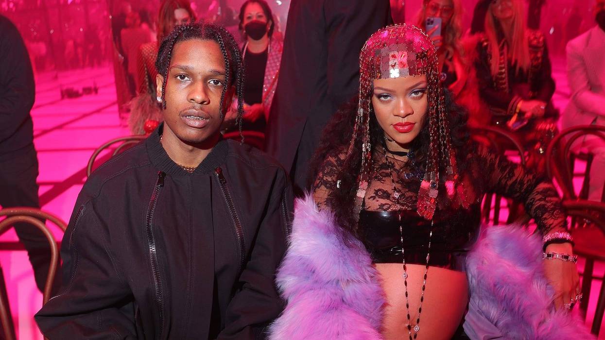 A$AP Rocky and Rihanna