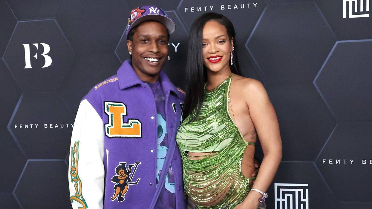 A$AP Rocky and Rihanna