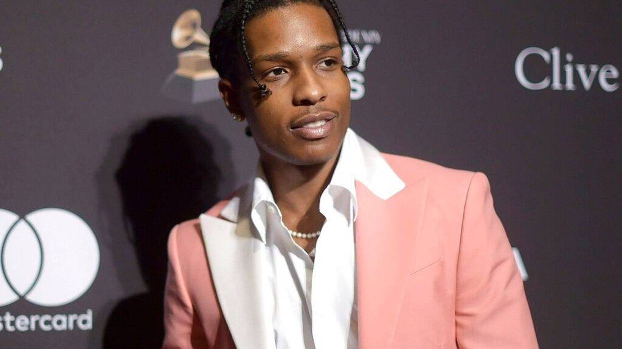 A$AP Rocky at Pre-Grammy Gala And Salute To Industry Icons in Beverly Hills