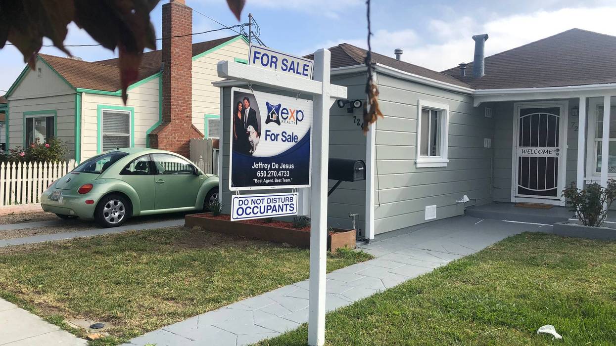 A Bay Area home for sale.