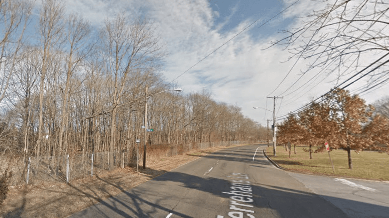 A bicyclist was killed in a collision with a tractor trailer along the LIE South Service Road in Syosset on Saturday morning, police said