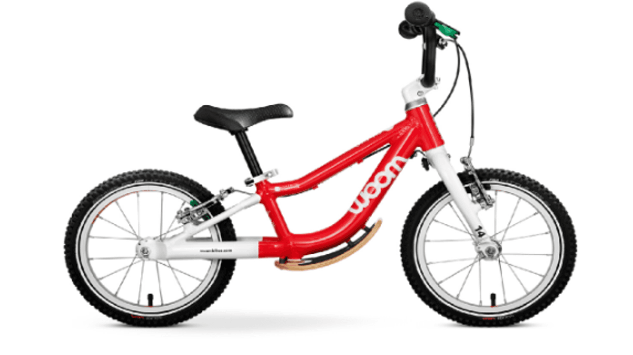A bike model recalled by the CPSC and the bike company woom.