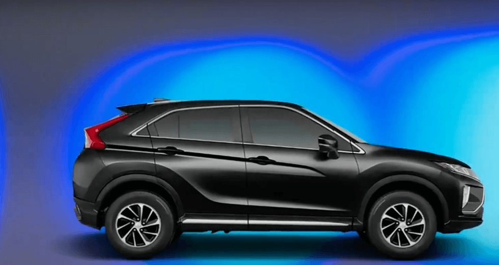 A black 2020 Mitsubishi Eclipse Cross
