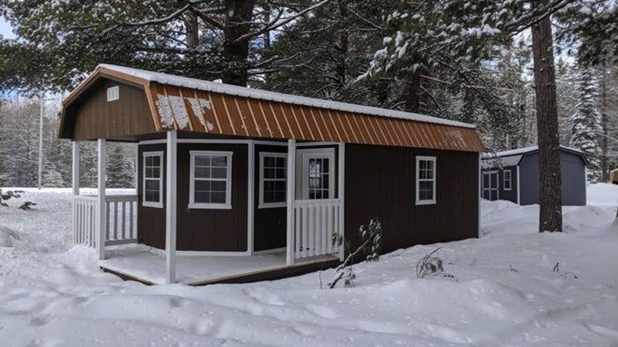 A bold thief in northern Michigan somehow managed to loot an entire cabin from a property in Cold Springs Township.