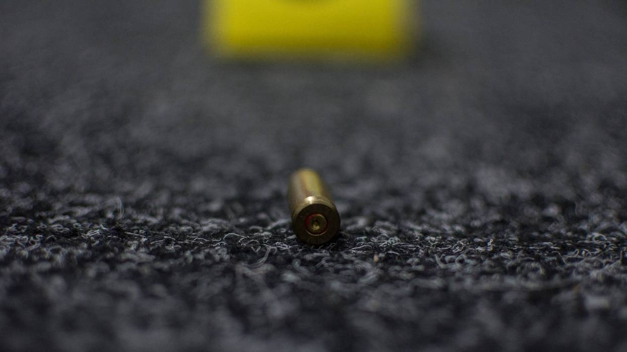 A bullet casing.