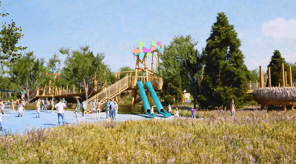 A Canopy Trail will give guests an elevated perspective of nature