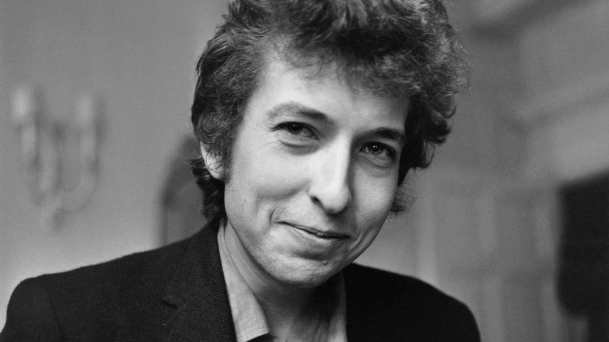 A charming and rare smile from American folk/rock singer and songwriter Bob Dylan in April 28, 1965, just a few years removed from an odyssey that took him from Duluth, to Hibbing, to Minneapolis, to New York - to stardom.
