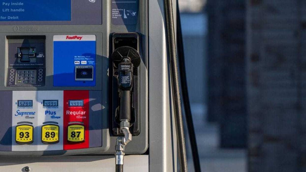 A Chevron gas station is seen on July 05, 2022 in Houston, Texas. Gasoline prices in Houston and around the country have fallen for three consecutive weeks according to the tech company Gasbuddy.