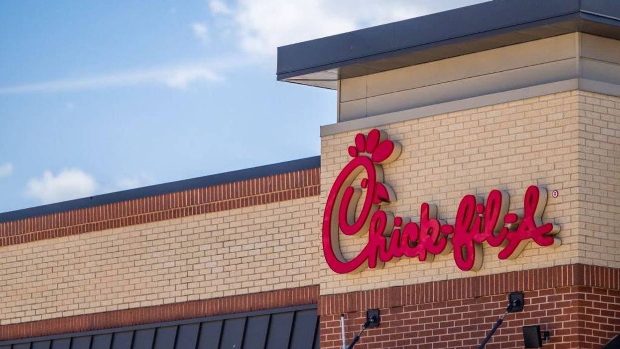 A Chick-fil-A restaurant
