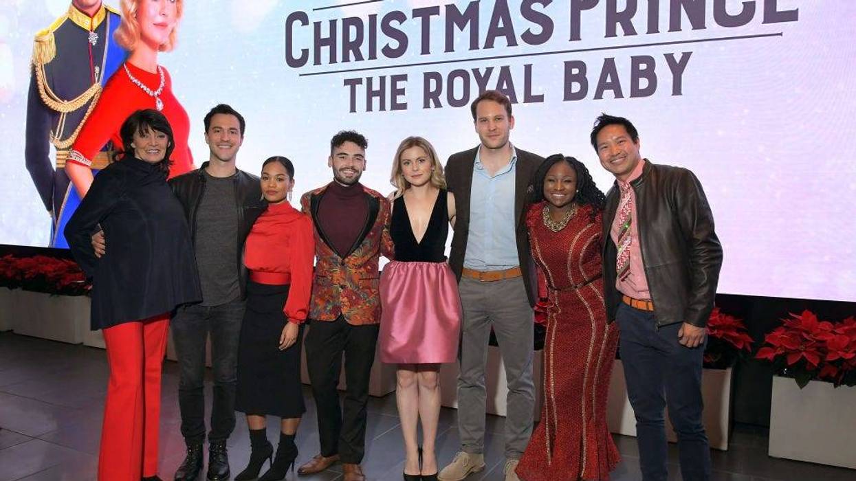 A Christmas Prince cast