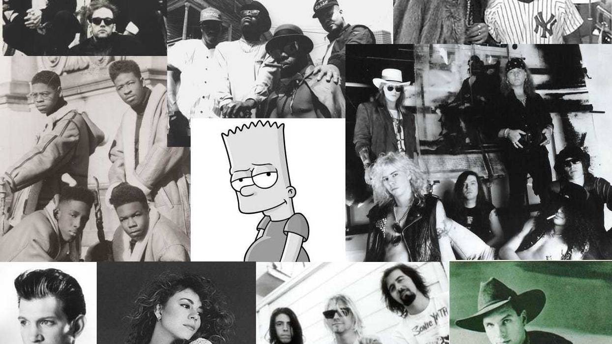 A collection of 1991's biggest artists