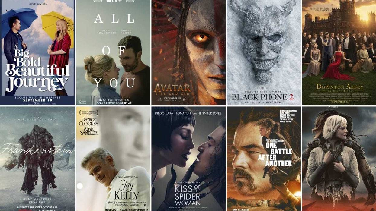 A combination of movie posters spotlighting some of the falls top titles.