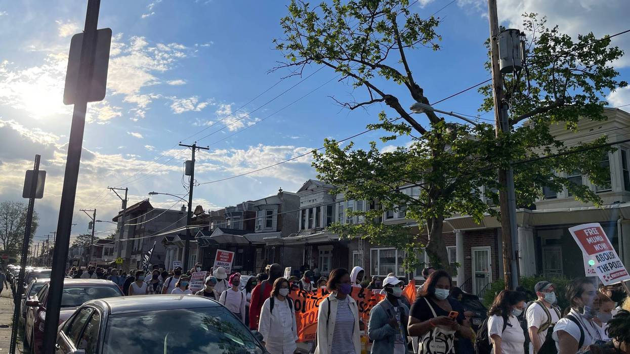 A commemorative march for victims of the 1985 MOVE bombing.