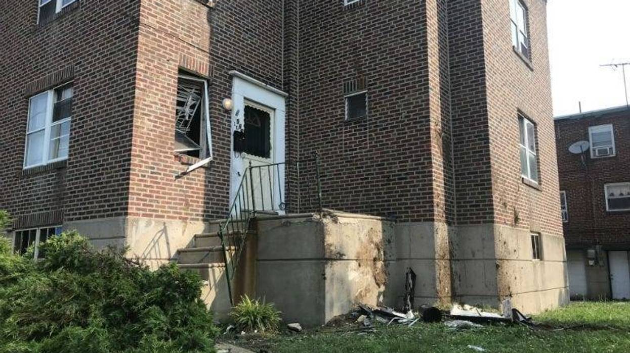 A crash on Roosevelt Boulevard Saturday night sends a car through a home before claiming the lives of two teenagers.