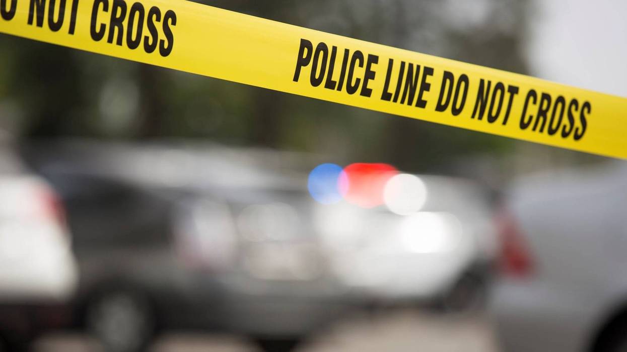 A crime scene.