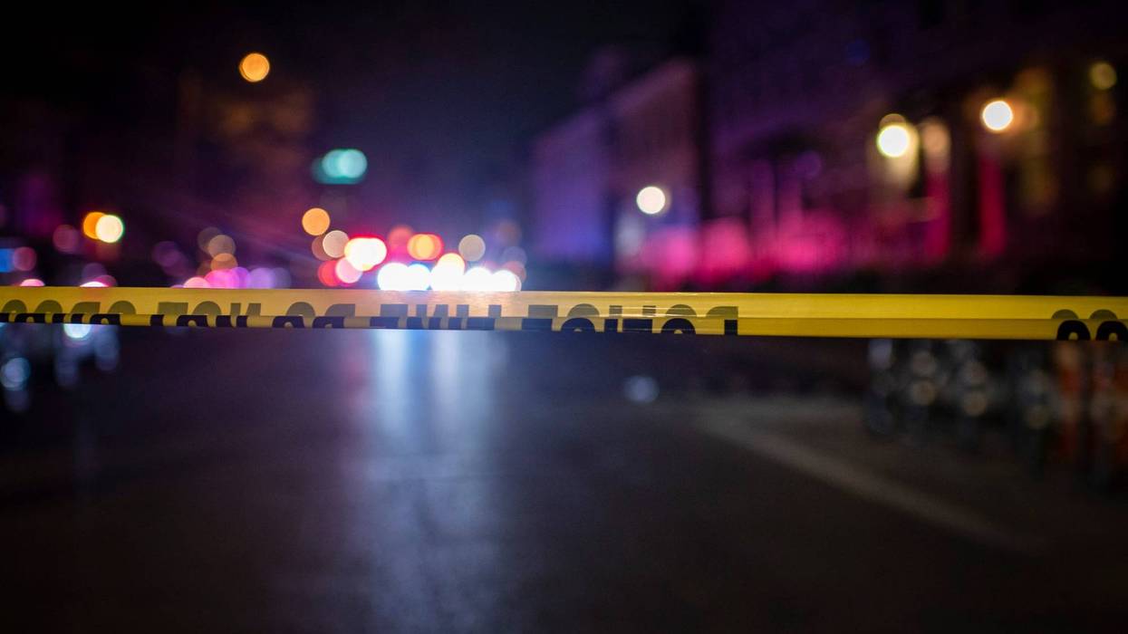A crime scene.
