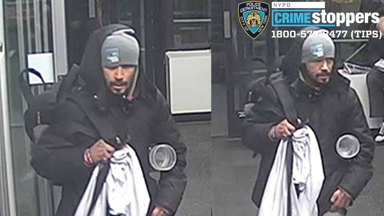 A Crime Stoppers image released by the NYPD of Christian Torrest on Feb. 6 during the assault investigation.
