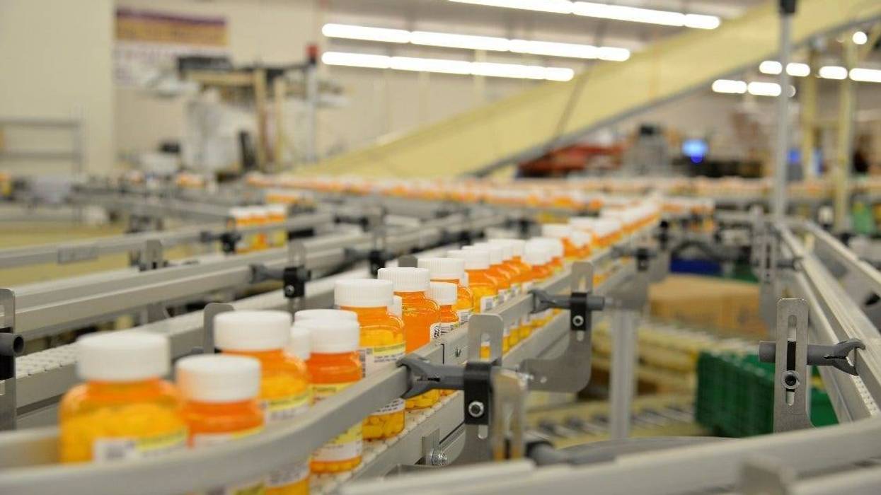 A Department of Veterans Affairs Consolidated Mail Outpatient Pharmacy (CMOP).