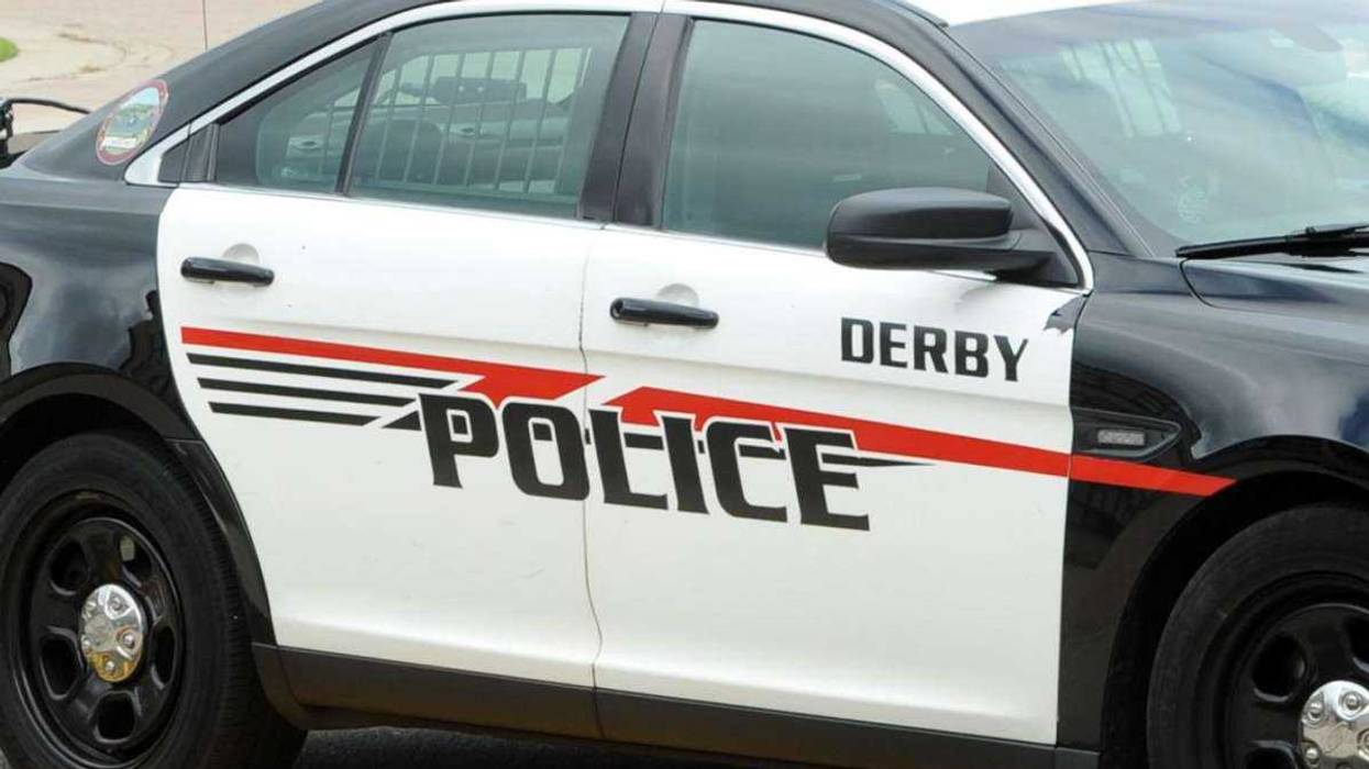 A Derby police cruiser.