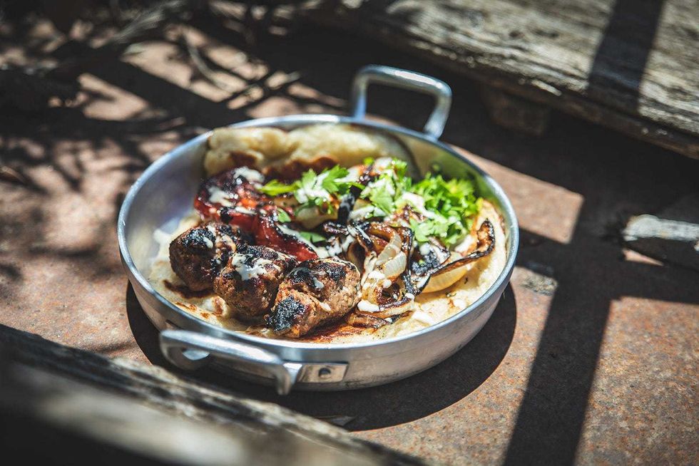 A dish by Israeli chef Yossi Sheraf