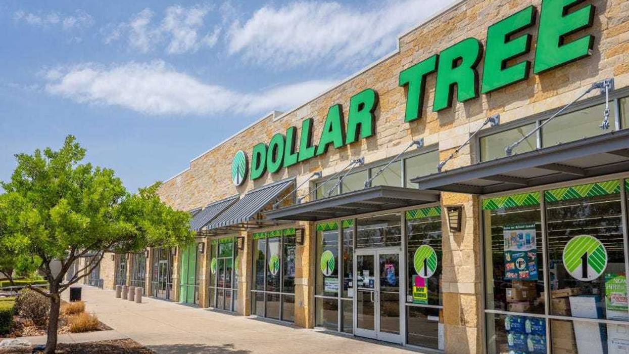 A Dollar Tree convenient store is seen on August 24, 2023 in Austin, Texas. Dollar Tree surpassed Wall Street's fiscal second-quarter earnings, but dropped in shares as the company has reported that consumers are spending mostly on food an household essentials. (Photo by Brandon Bell/Getty Images)