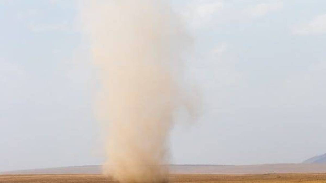 A dust devil
