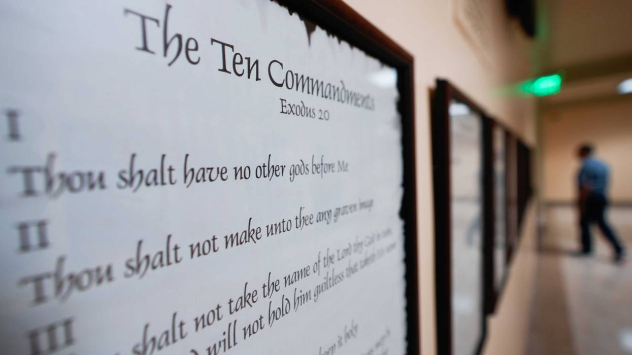 A federal appeals court ruled Tuesday that Texas can require public schools to display the Ten Commandments in every classroom, reversing a lower court injunction and handing the state a significant victory in a long-running First Amendment dispute.
